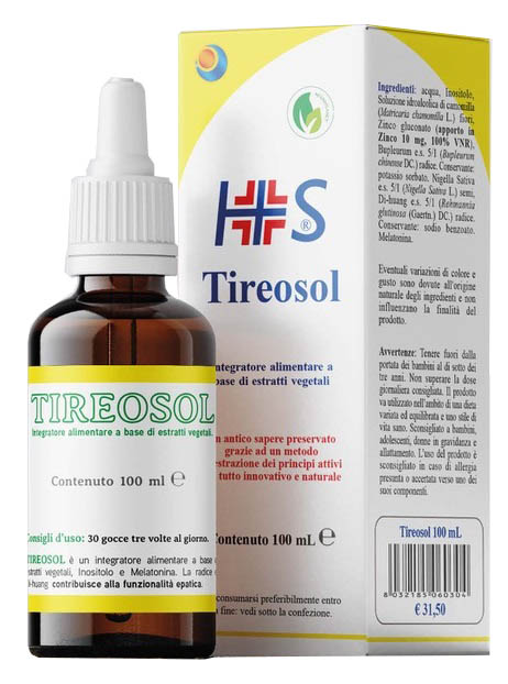 Tireosol Integratore per Funzione Epatica e Sonno 100 ml