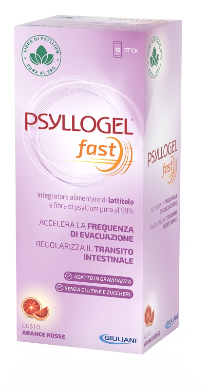 PSYLLOGEL FAST 10 STICK - Integratore per la regolarità intestinale