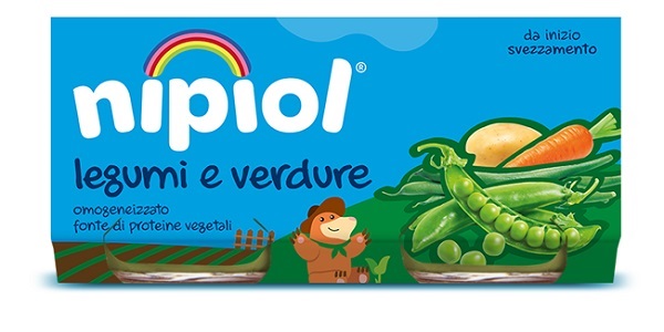 OMO NIPIOL Legumi&Verd.2x80g
