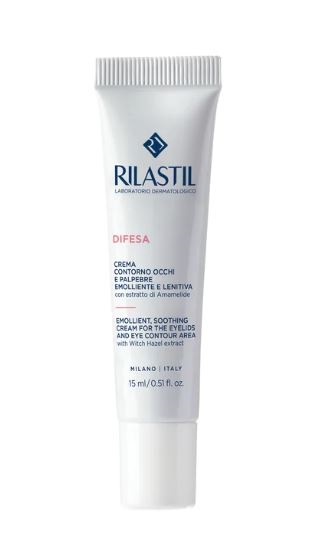 RILASTIL DIFESA CREMA CONTORNO OCCHI PALPEBRE EMOLLIENTE LENITIVA 15ML