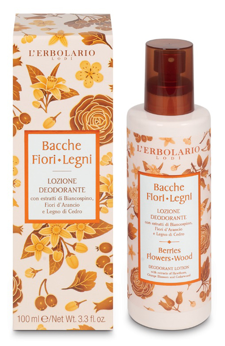 BACCHE FIORI LEGNI LOZIONE DEO