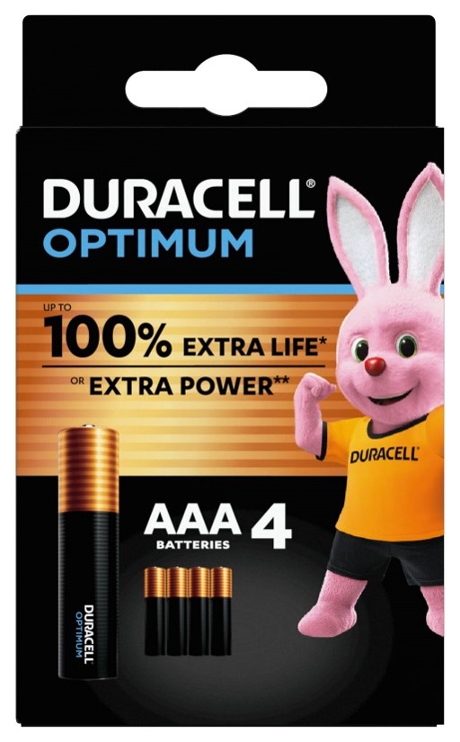 DURACELL OPTIMUM AAA B4*4pz