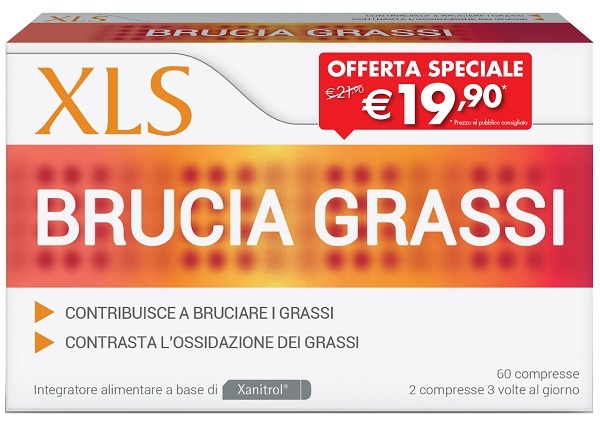XLS BRUCIA GRASSI 60 COMPRESSE