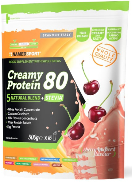 CREAMY PROT.80 Cherry Yog.500g