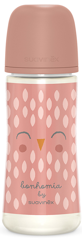 BONHOMIA BIBERON 360ML SILICONE SX PIUMA ROSA