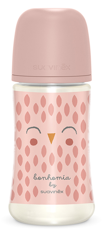 BONHOMIA BIBERON 270ML SILICONE SX CIVETTA ROSA 3 MESI+