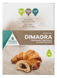 DIMAGRA Croissant Ciocc.3x65g