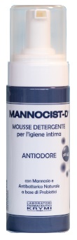 MANNOCIST-D MOUSSE DETERGENTE ANTIBATTERICO 150ML Igiene quotidiana femminile in età fertile, gravidanza e menopausa