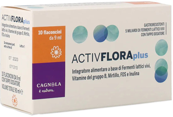 ACTIV FLORA PLUS 10FLX9ML