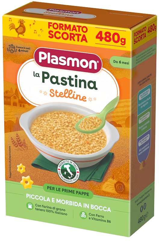 PLASMON PASTINA STELLINE 480G