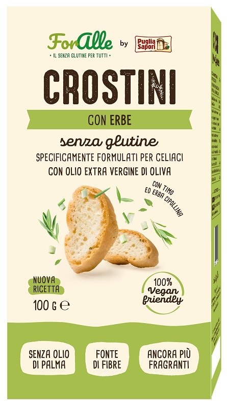 FORALLE Crostini Erbe 100g