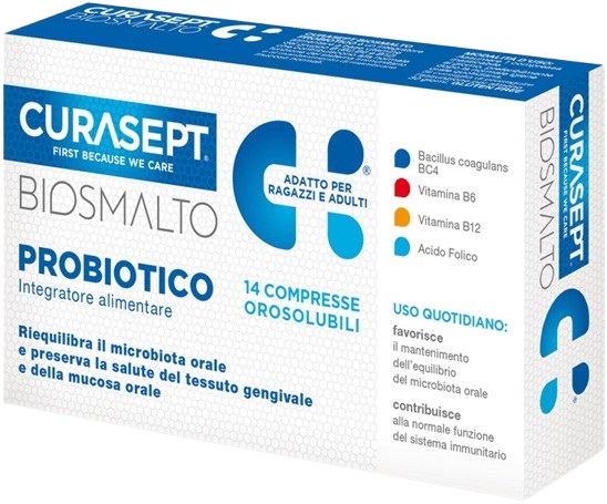 BIOSMALTO Probiotico 14 Cpr