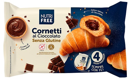NUTRIFREE Cornetti Ciocc.4x60g
