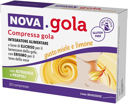 NOVA GOLA Miele/Limone 20 Cpr