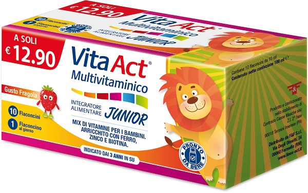 VITA ACT MULTIVITAMINICO J 10F