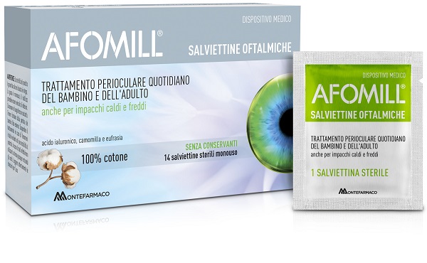 AFOMILL Salviettine Oft.14pz