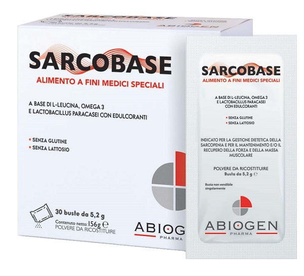 Sarcobase Sarcopenia e Decadimento Muscolare, 30 Bustine