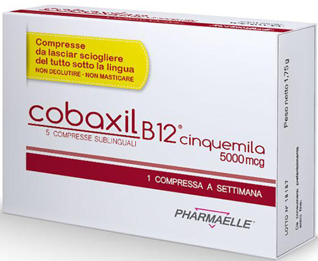 COBAXIL B12 5000mcg 5Cpr Subl.