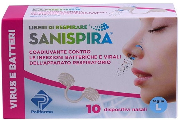 SANISPIRA Virus&Batteri L 10pz