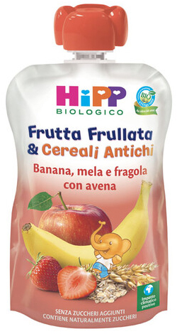 HIPP FRUTTA FRULL&CER BAN MELA
