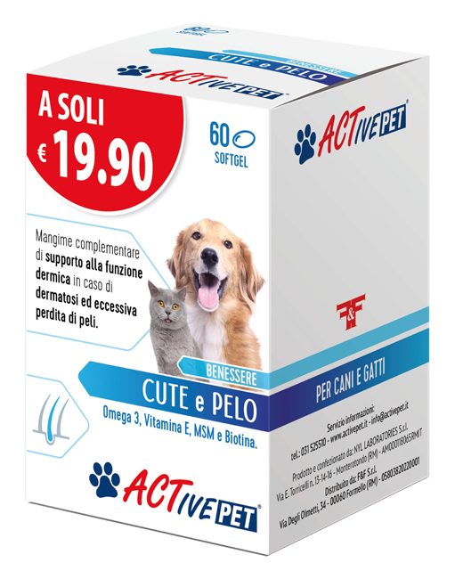 ACTIVE PET CUTE E PELO 60PRL img 0