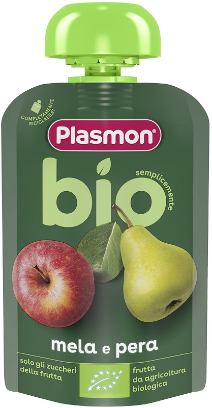 PLASMON Pouch.Bio Me/Pera 100g