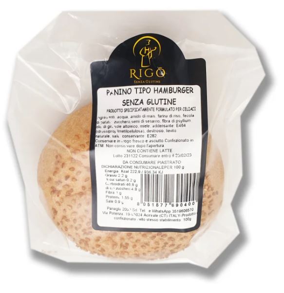 RIGO'Panino Tipo Hamburger