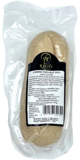 RIGO'Panino Tipo Hot Dog 95g