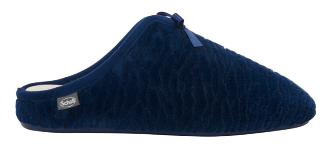 RACHELE PRINTED MIC W NAVY B37