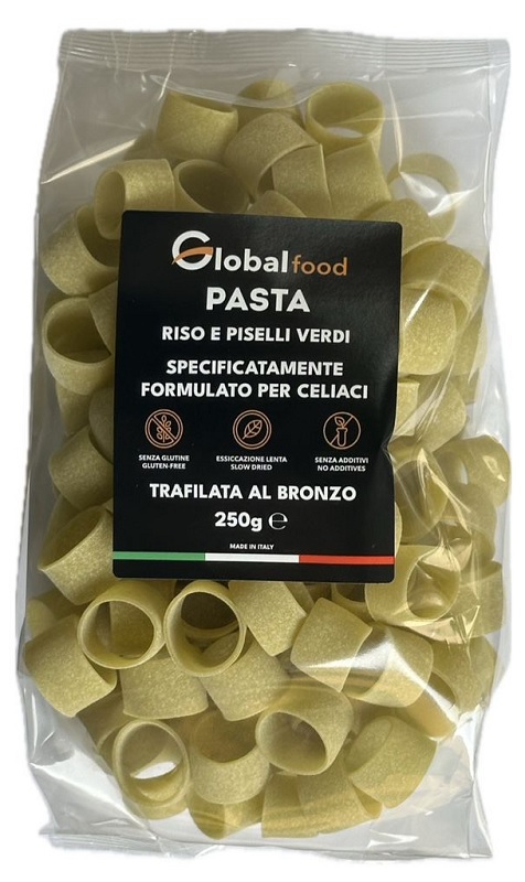 CALAMARATA RISO/PISELLI VERDI