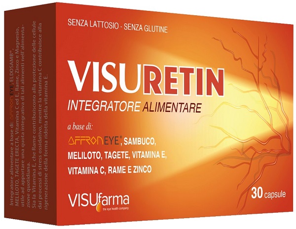 VISURETIN 30 Capsule - Benessere della vista, azione antiossidante