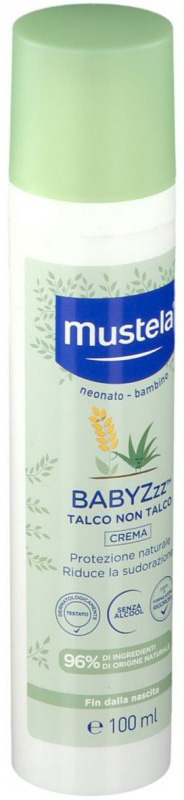 MUSTELA Babyzzz Talco Non Talco Crema Bimbi Anti Zanzare 100ml
