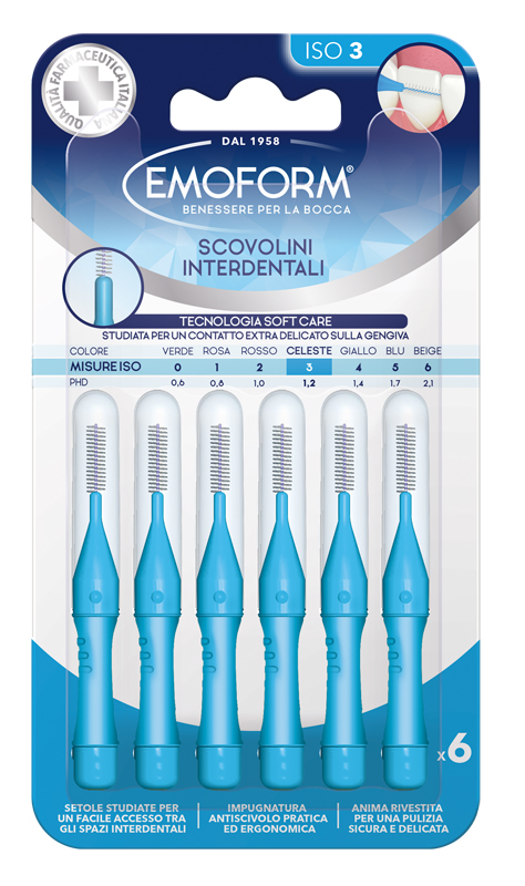 EMOFORM Scov.ISO 3 Celeste 6pz