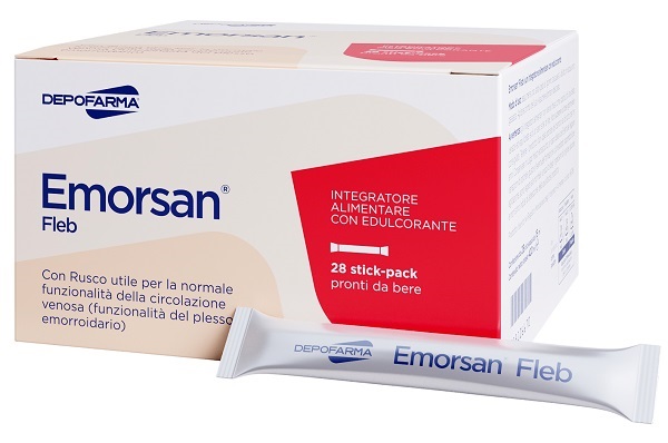EMORSAN FLEB 28 Stick 15ml