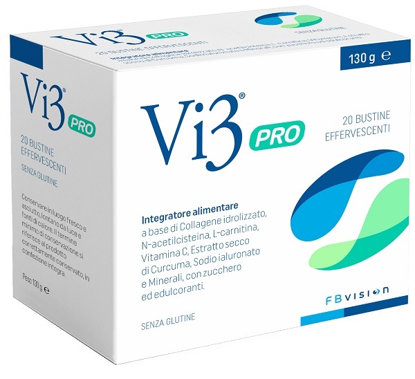 VI3 PRO 20 Bustine Effervescenti - Integratore per il benessere della vista