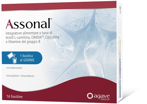 ASSONAL 16 Bustine - Integratore a supporto del sistema nervoso e del metabolismo energetico