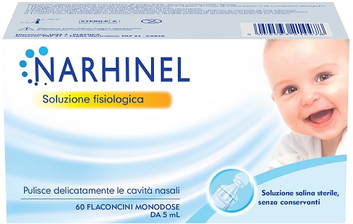 NARHINEL SOLUZIONE FISIOLOGICA IGIENE NASALE 60 FLACONCINI 5ML