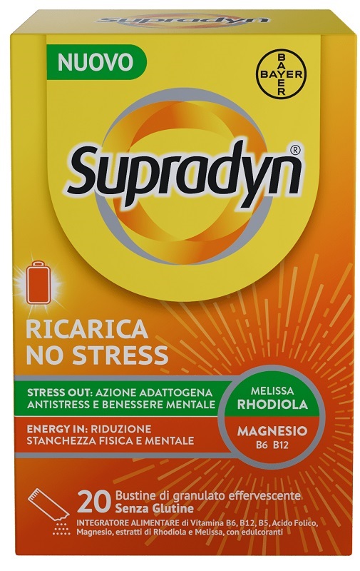SUPRADYN Ricarica NO STRESS 20 Bustine