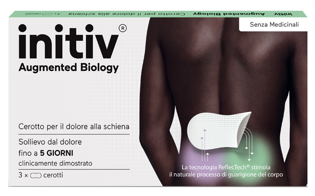 INITIV CEROTTO DOLORE SCHIENA 3 Pezzi