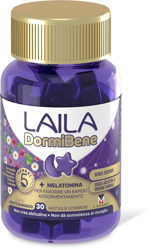 LAILA DORMIBENE 30 GOMMOSE - Integratore per il benessere del sonno