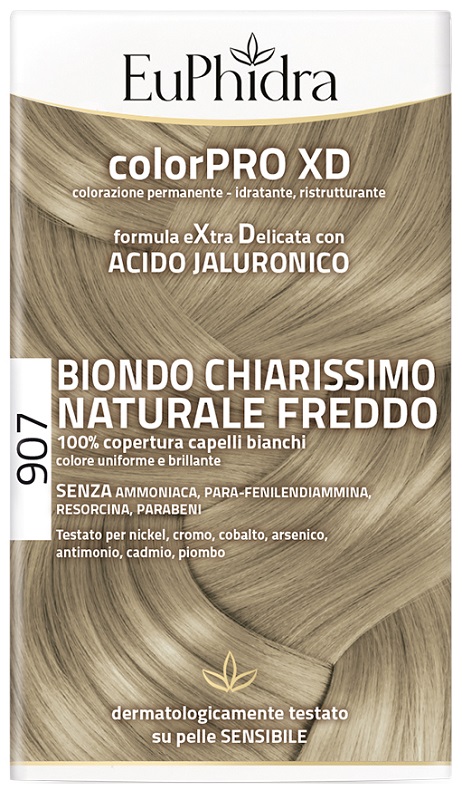 EUPHIDRA ColorPro XD 907 Biondo Chiarissimo Naturale Freddo
