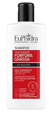 EUPHIDRA Shampoo Trattamento Forfora Grassa 200ml