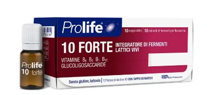 PROLIFE 10 FORTE 7 FLACONCINI - Integratore di fermenti lattici a supporto della flora batterica intestinale
