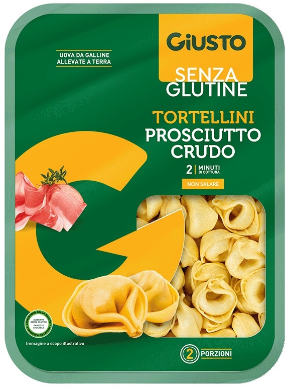 GIUSTO S/G Tortellini Pr.Crudo