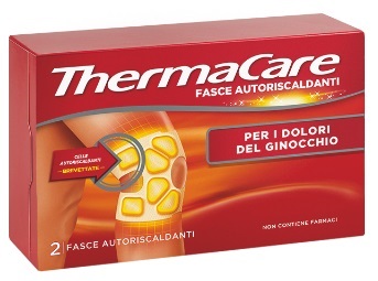 Thermacare Ginocchio Fascia Autoriscaldante 2 Pezzi - Fascia per Dolori Articolari del Ginocchio