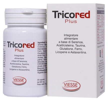 TRICORED Plus 30 Capsule - Integratore per il benessere di capelli, pelle e unghie