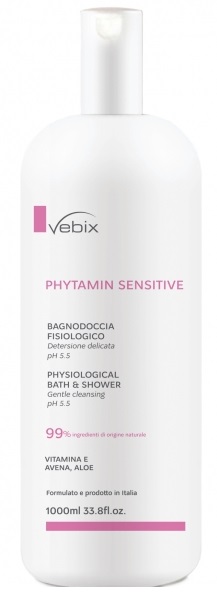 VEBIX Phytamin Sensitive BagnoDoccia Pelli Sensibili 1 Litro