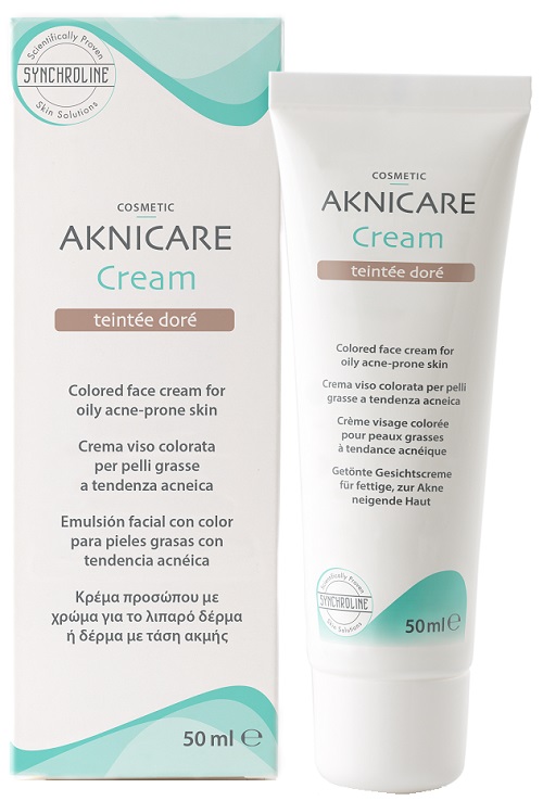 AKNICARE CREAM TEINTEE DORE'