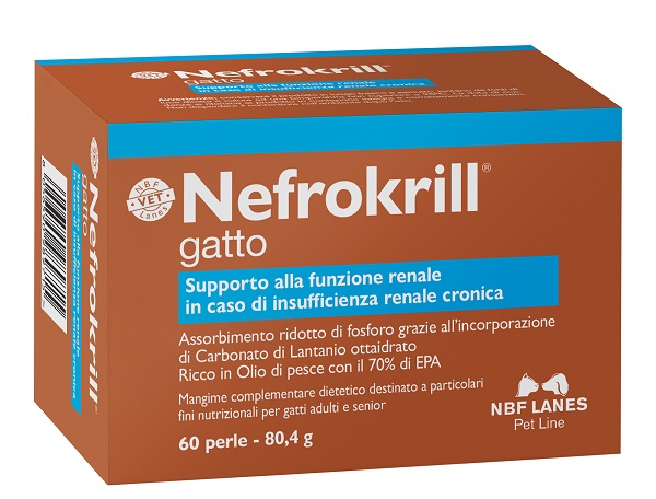 NEFROKRILL Gatto 60 Perle