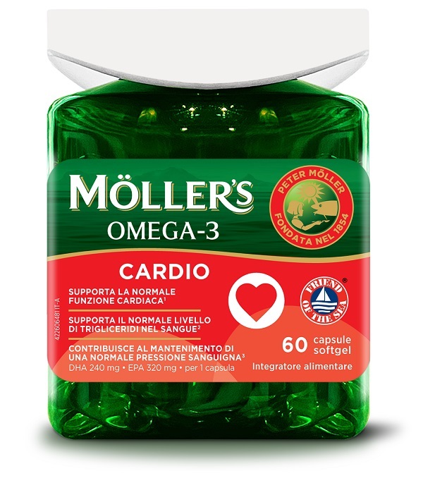 MOLLER'S Omega3 Cardio 60 Cps